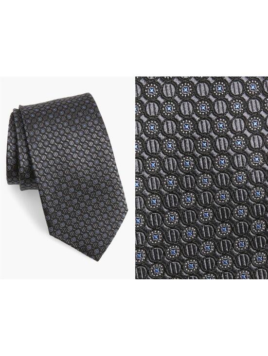 Nordstrom Other - NWT Nordstrom Neat Silk Tie Formal - Black - 100% Silk $80